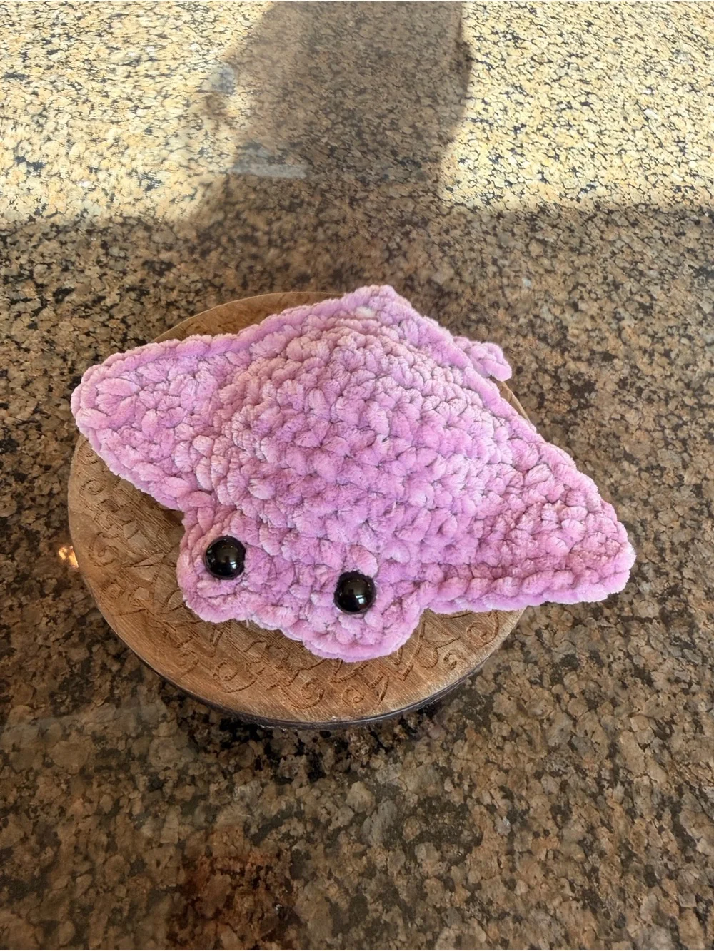 Handmade crochet Stingray